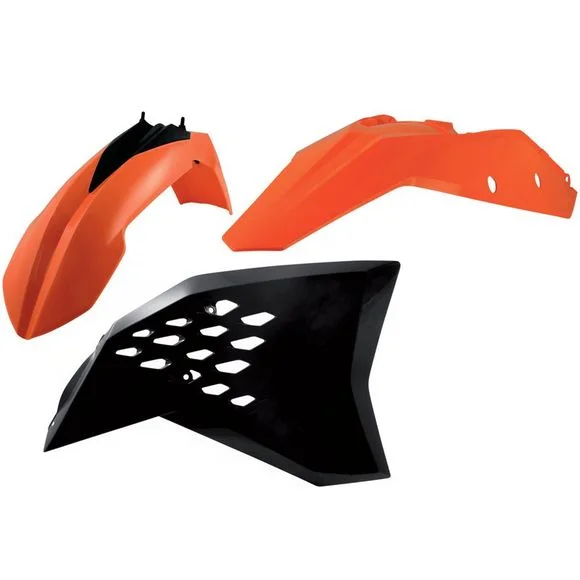 Kit plastiques Acerbis couleur orange Ref : AE0781 / 0010294.010