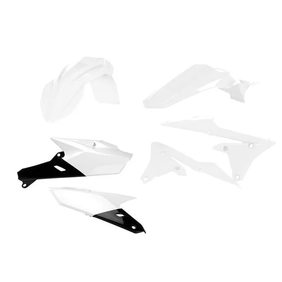 Kit plastiques Acerbis couleur origine Replica blanc Ref : AE0829 / 0017562.553.030