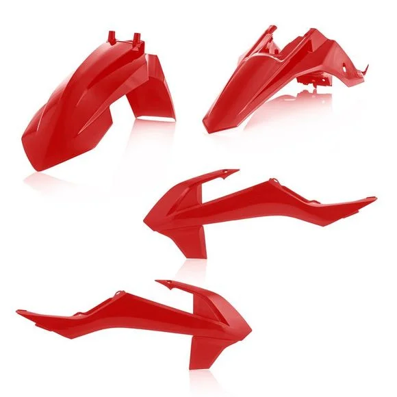 Kit plastiques Acerbis COULEUR ROUGE Ref : AE3499 / 0021816.110
