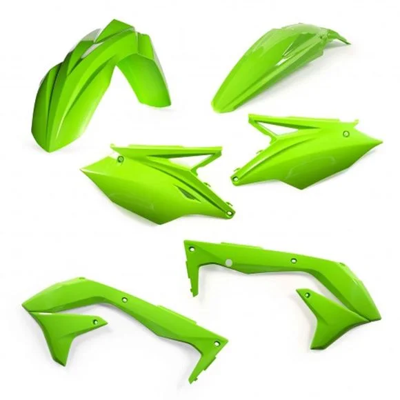 Kit plastiques Acerbis COULEUR VERTKAWASAKI 450 KX 450 F (KX450H) – 2018Ref : AE1841 / 0022986.130