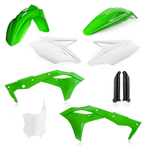 Kit plastiques Acerbis Full – Vert / Blanc Ref : AE5891