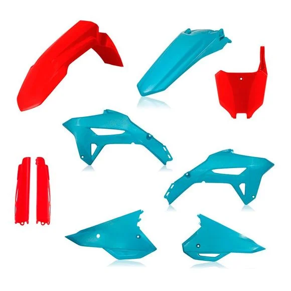 Kit plastiques Acerbis Full – Vert / Rouge Ref : AE5836