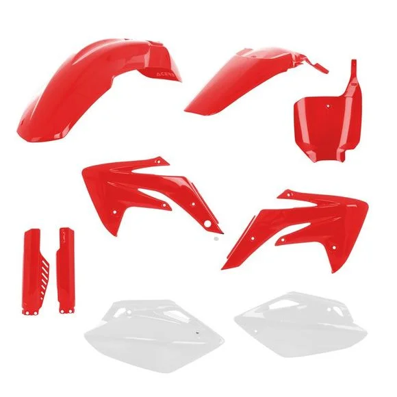 Kit plastiques Acerbis FULL KIT – Rouge / Blanc Ref : AE5816