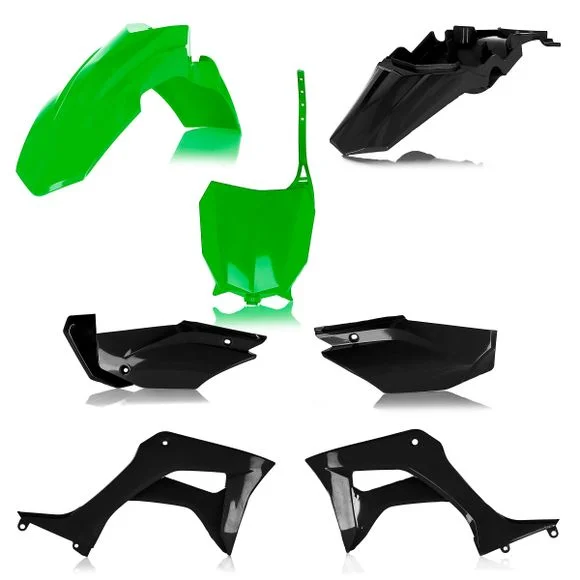 Kit plastiques Acerbis FULL KIT – Vert / NoirHONDA 110 CRF 110 F (JE02) – 2019 – 2024Ref : AE5833