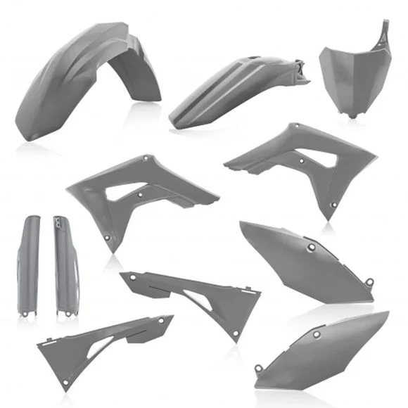 Kit plastiques Acerbis FULL KIT GRIS – GrisHONDA 250 CRF 250 R (ME12) – 2019 – 2021Ref : AE2450 / 0023617.070