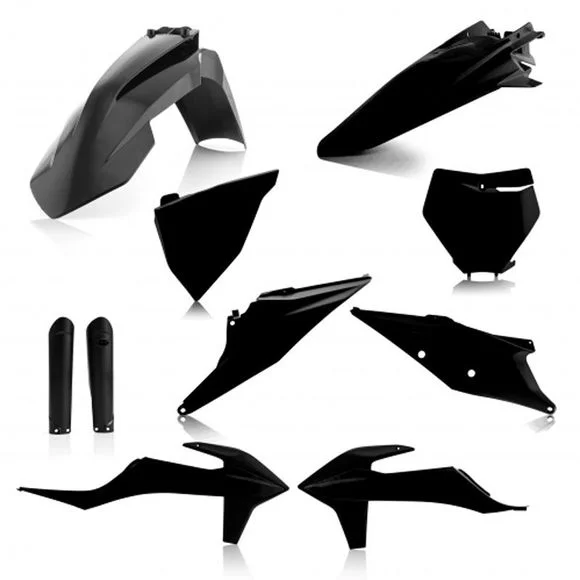 Kit plastiques Acerbis FULL KIT NOIR – Noir Ref : AE2717 / 0023479.090