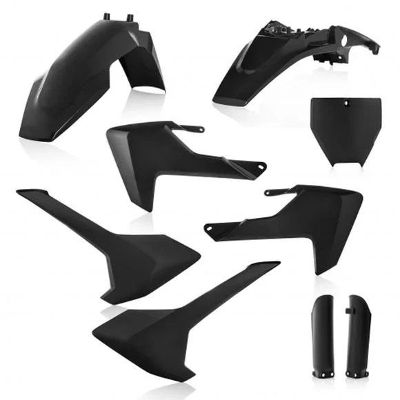 Kit plastiques Acerbis FULL KIT NOIR – NoirHUSQVARNA 65 TC 65 – 2019 – 2024Ref : AE2564 / 0023538.090