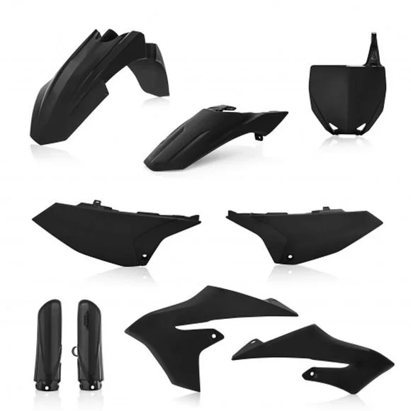 Kit plastiques Acerbis FULL KIT NOIR – NoirYAMAHA 65 YZ 65 – 2019 – 2024Ref : AE2865 / 0023526.090
