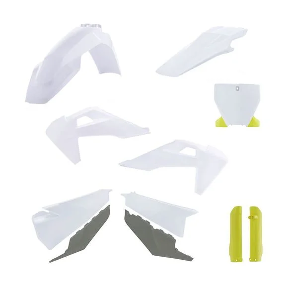 Kit plastiques Acerbis FULL KIT ORIGINE replica 20 – Blanc Ref : AE3015 / 0023481.553.020