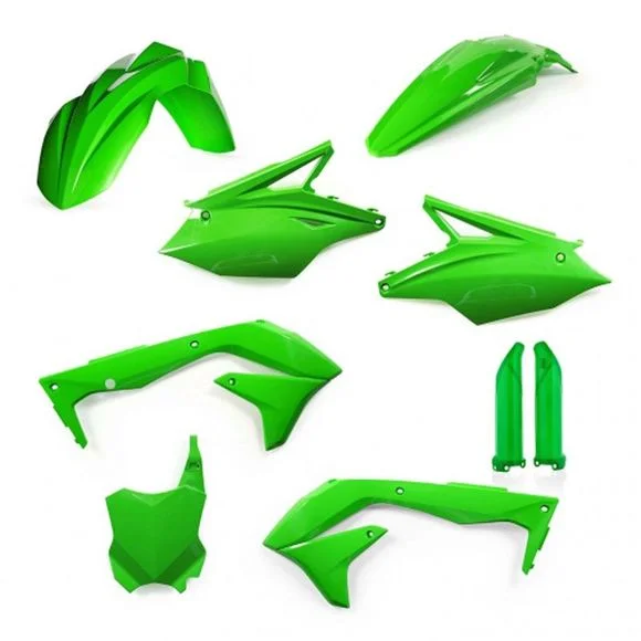 Kit plastiques Acerbis FULL KIT VERTKAWASAKI 450 KX 450 F (KX450H) – 2018Ref : AE1854 / 0022988.130