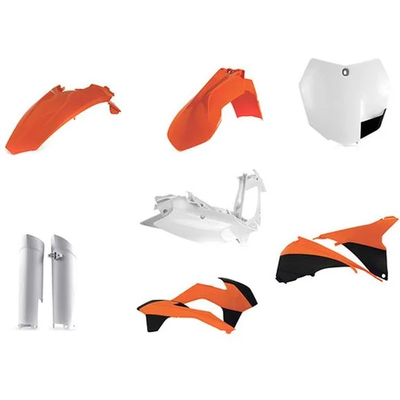 Kit plastiques Acerbis Full réplica 2012KTM 65 65 SX – 2012 – 2015Ref : AE0887 / 0016554.553