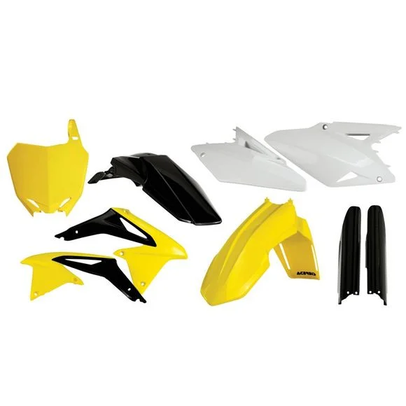 Kit plastiques Acerbis Full réplica 2013SUZUKI 450 RM-Z 450 – 2008 – 2017Ref : AE0894 / 0013982.553.013