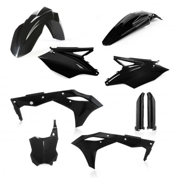 Kit plastiques Acerbis NOIR – Noir Ref : AE2629 / 0023647.090