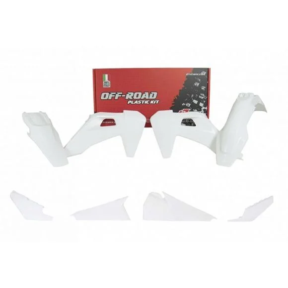 Kit plastiques R-tech 4 p blanc – Blanc Ref : RTH0200 / RKITHSQBN0420