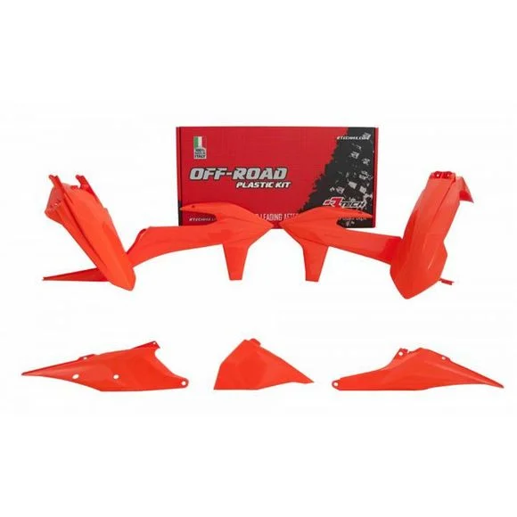 Kit plastiques R-tech 5 p KTM EXC/EXCF/XC-W/XCF-W 2020 co – Orange Ref : RTH0246 / RKITKTMAR0420