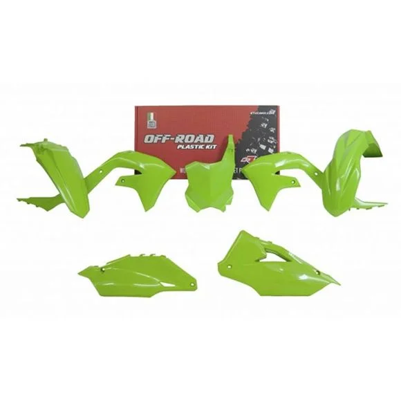 Kit plastiques R-tech 5 p Vert KXF – Vert Ref : RTH0346 / RKITKXFVE0599