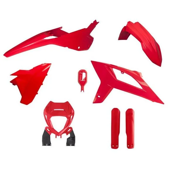Kit plastiques R-tech Beta RR Rouge – Rouge Ref : RTH0147 / RKITBETRS0620