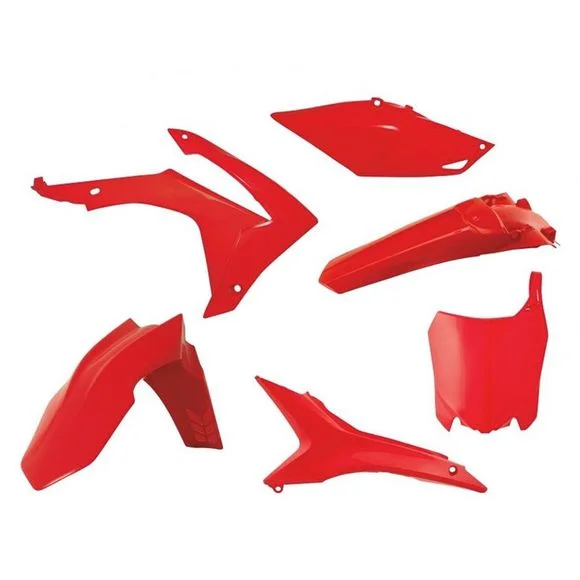 Kit plastiques R-tech Honda Rouge – Rouge Ref : RTH0172 / RKITCRFRS0517