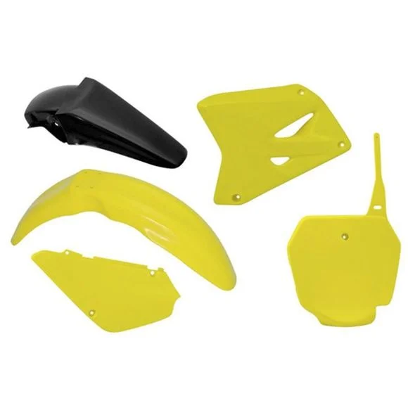 Kit plastiques R-tech Suzuki Origine – Jaune Ref : RTH0354 / RKITRM0OEM590