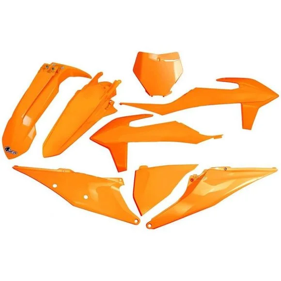 Kit plastiques Ufo COULEUR ORANGE FLUO Ref : 78450053 / 1087443003