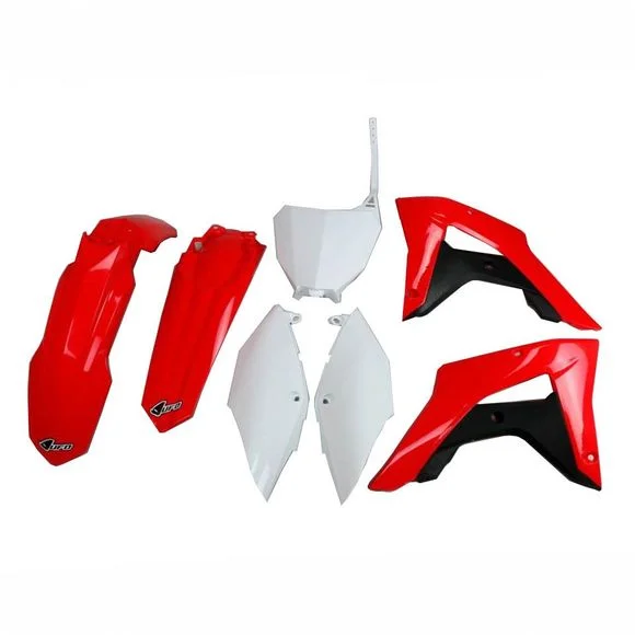 Kit plastiques Ufo couleur origineHONDA 450 CRF 450 RX ENDURO (PE07) – 2017 – 2019Ref : UF1262 / 1086954001