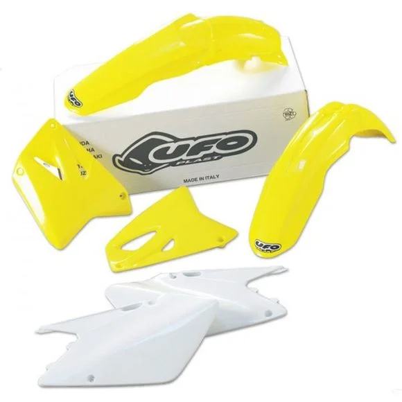 Kit plastiques Ufo couleur origineSUZUKI 450 RM-Z 450 – 2014 – 2017Ref : UF0925 / 1087730004