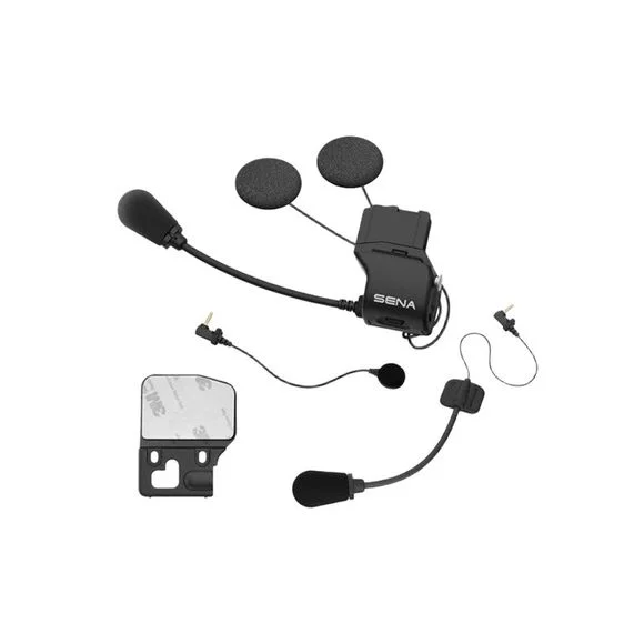 Kit pour intercom Sena Ensemble de pince micro, oreillettes pour 20S EVO/30K/50S – Noir Ref : SEN0136 / SCA0354