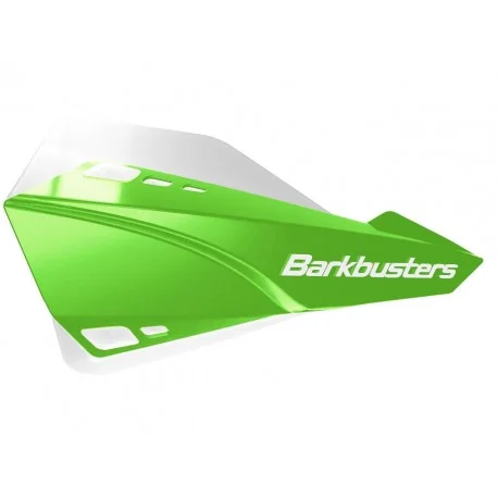 Kit protege-mains BARKBUSTERS Sabre montage universel vert/deflecteur blanc