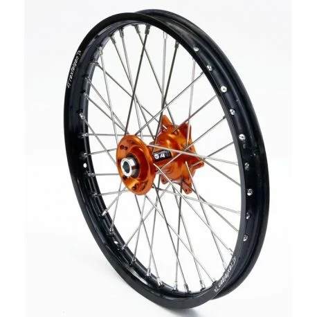 Kit roues completes avant + arriere ART MX HUSQVARNA FE TE KTX EXC EXC-F 21×1,60/18×2,15