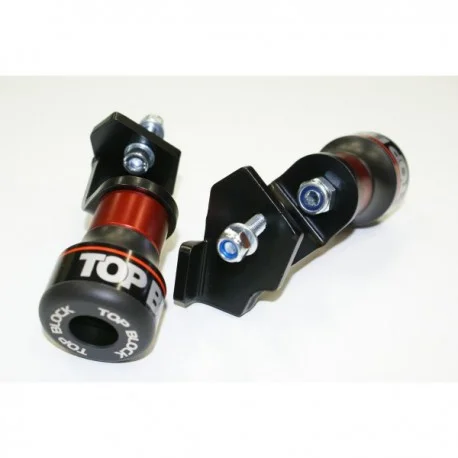 Kit roulettes de protection TOP BLOCK HONDA CBR125R 2004-2007