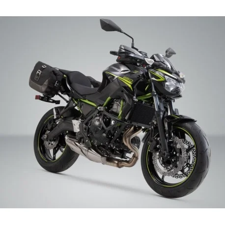 Kit sacoche laterale SW MOTECH Legend Gear LCBlack Edition KAWASAKI Z650 2016-2021