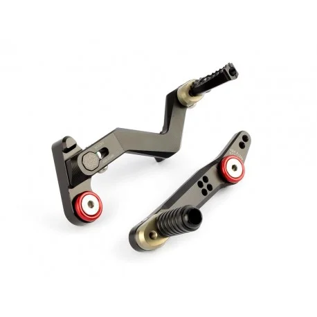 Kit selecteur de vitesse et pedale de frein GILLES TOOLING DUCATI 950 MULTISTRADA 2017-2021 1200 MULTISTRADA 2015-2017