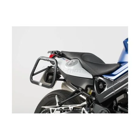 Kit valises + fixation SW Motech BMW F800GT 2012- KIT VALISES TRAX ADV ALU NOIR 37L GAUCHE ET 45L DROIT