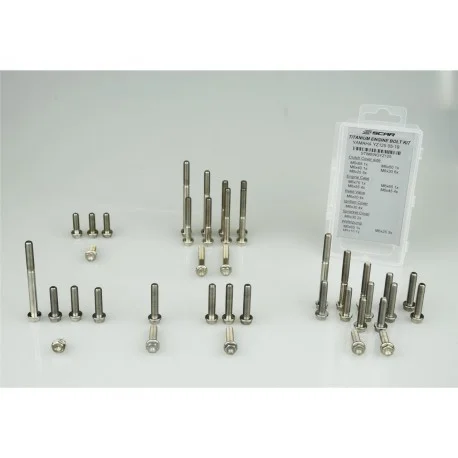 Kit vis moteur SCAR titane FANTIC XXF 450 XEF 450 YAMAHA YZF 450