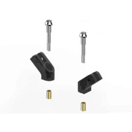 Kit visserie LIGHTECH pour montage des retroviseurs 878000101 et 878000103 YAMAHA X-MAX 400 2013-2016 T-MAX 2003-