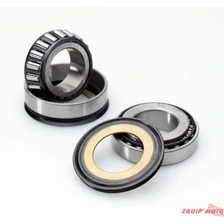 kits roulement colonne de direction ALL BALLS haut 25x47x15 bas 28x52x16.5 KAWASAKI KLR/ KL650 E / R /TENGAI / VN900 CLASSIC