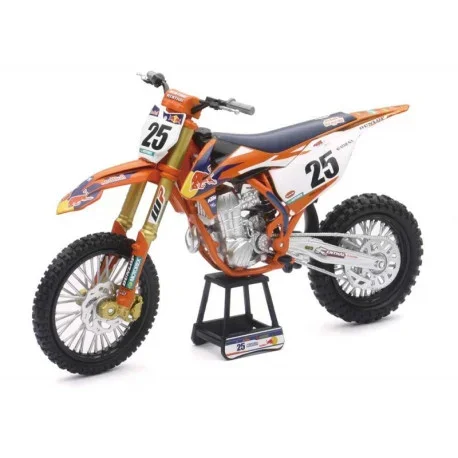 KTM 450 SXF MUSQUIN motorcycle miniature 1/10