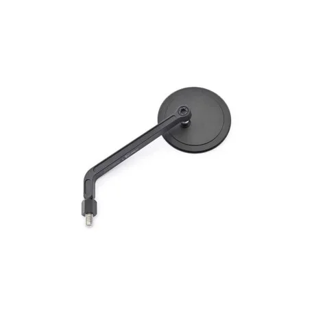 LEFT ROUND MIRROR IN ALUMINUM ECE APPROVED