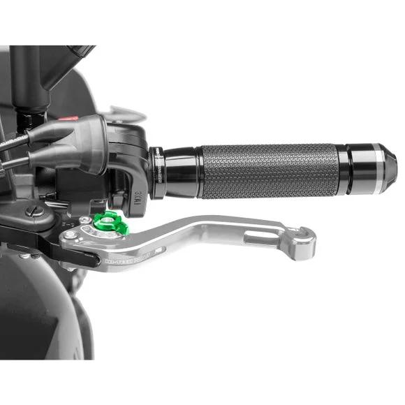 Levier d’embrayage Puig court 2.0 argent Universel – Vert Ref : PUI0048