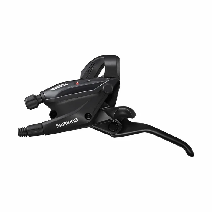 Levier de commande de dérailleur et frein (pour cintre plat, frein disque hydraulique) 2V ST-EF505-2L Ez Fire Plus