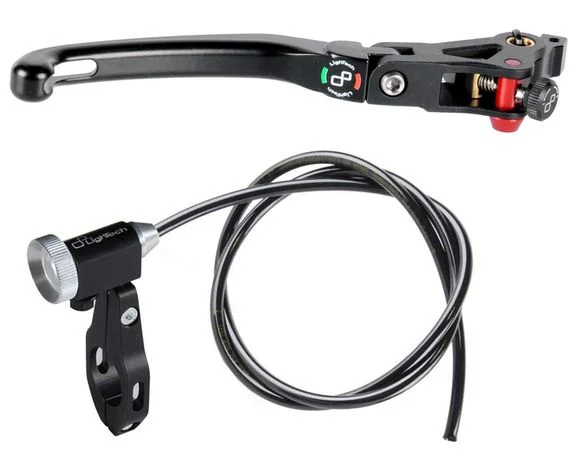 Levier de frein LighTech pliable réglable à gauche (type J) Ref : LIG00127A / 1114901