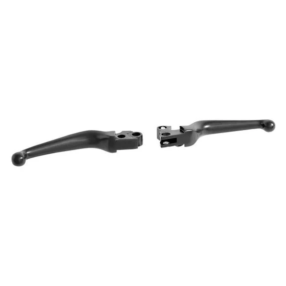 Leviers de frein et d’embrayage Highway Hawk Wide blade pour Harley davidson – Noir Ref : HIG0226