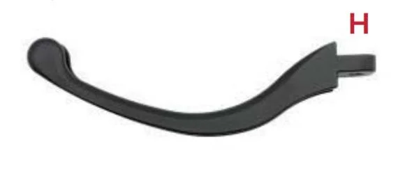 Leviers de frein et d’embrayage LighTech repliable type H Ref : LIG00242A / 1122995