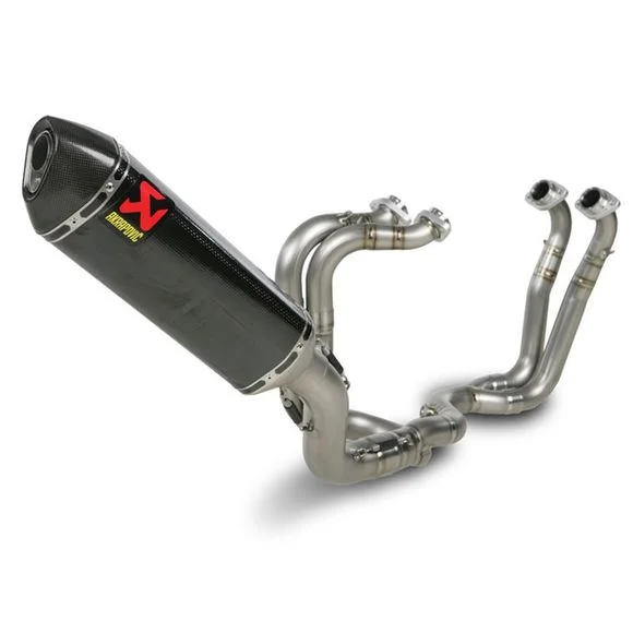 Ligne Complète Akrapovic Racing CarboneYAMAHA 125 YZF-R125 (RE06) – 2008 – 2013Ref : SY125R1ZC / 18102347