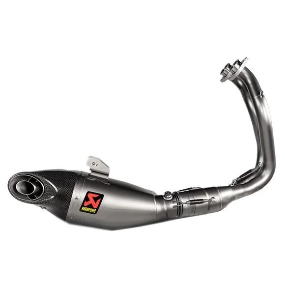 Ligne Complète Akrapovic Racing titane Embout carbone – Gris Ref : SA0035 / 18103168
