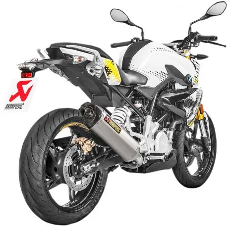 Ligne complete d’Echappement AKRAPOVIC RACING LINE BMW G310R G310GS 2017-2024