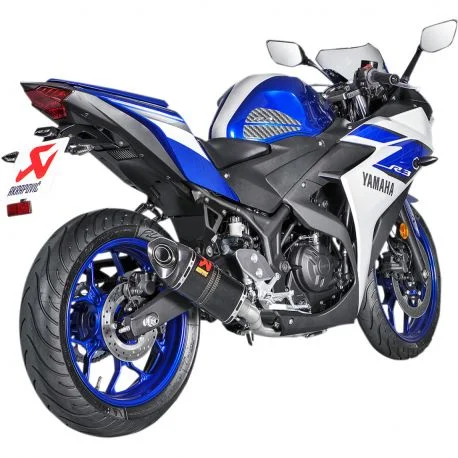 Ligne complete d’Echappement AKRAPOVIC RACING LINE YAMAHA YZF-R25 2014-2024 YZF-R3 2015-2024 MT-03 2016-2024