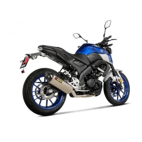 Ligne complete d&rsquo;Echappement AKRAPOVIC RACING YAMAHA MT-125 YZF125R 2021-2024