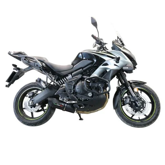 Ligne Complète GPR FURORE NERO EVO4 – NoirKAWASAKI 650 VERSYS 650 ABS (KLE650F) – 2021 – 2023Ref : GPR0540 / E5.CO.K.169.CAT.FNE5