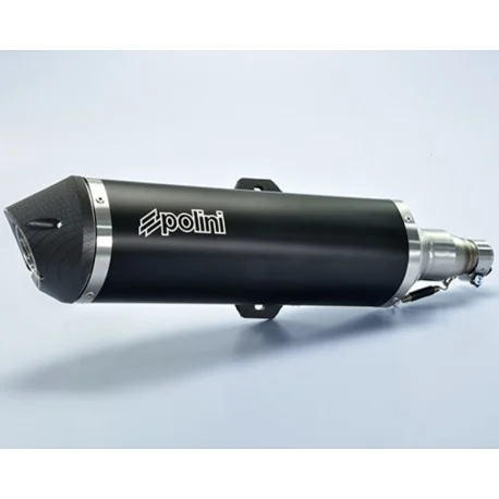 Ligne complete POLINI Aluminium noir – Piaggio
